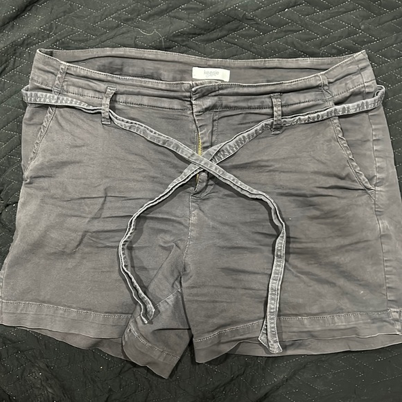 Kenzie Dark Grey Shorts size 10 - Picture 1 of 3